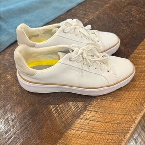 Cole Haan Women's White Grandpro Topspin Sneakers size 7 US